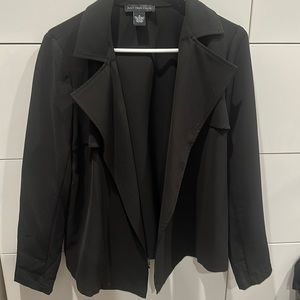 Joan Vass black blazer